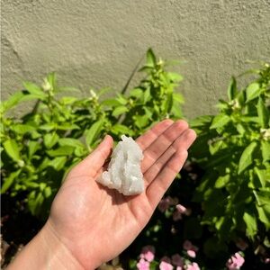 Small Prehnite crystal cluster